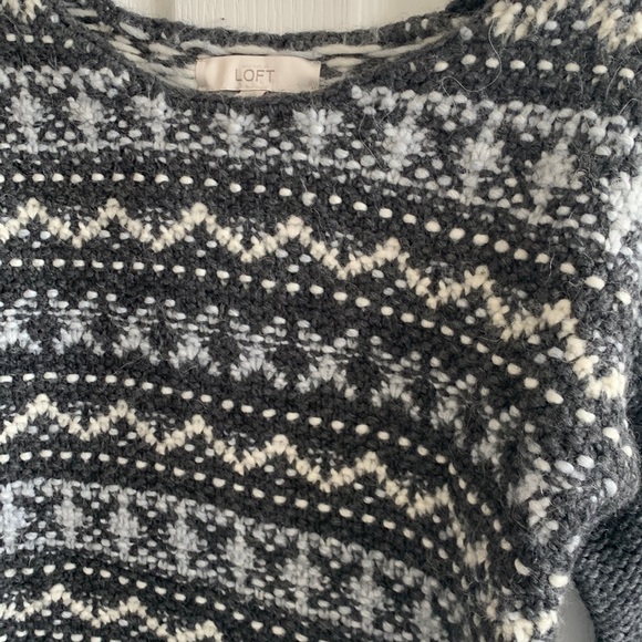 NWT Loft Chunky Knit Sweater - Picture 2 of 5